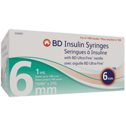 1 mL 31G Insulin Syringe 6mm