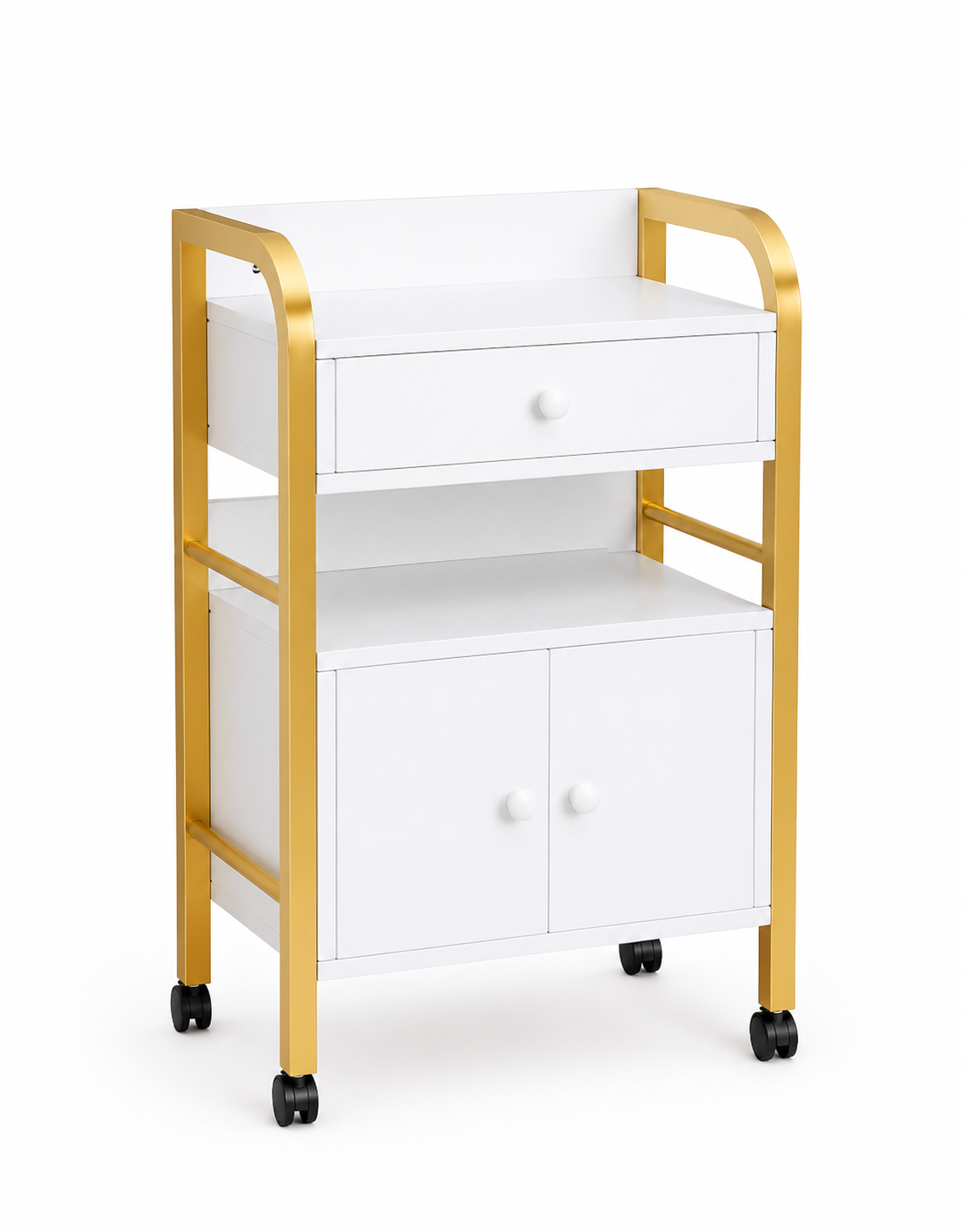 Multi-Tier Mobile Beauty and Spa Trolley