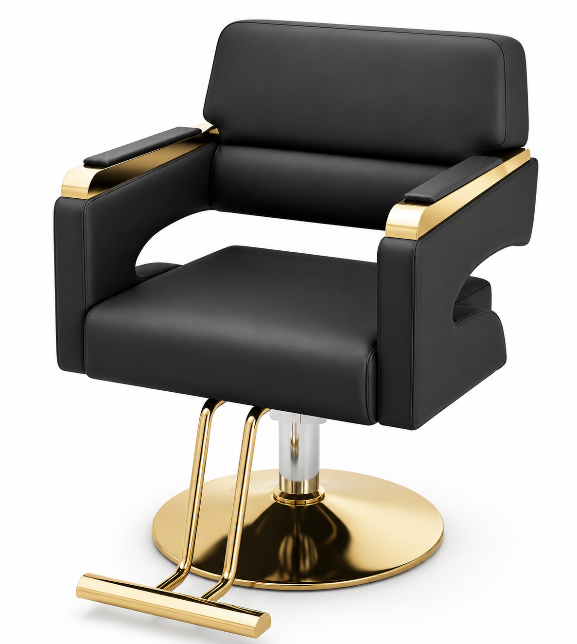 Luxury Adjustable Salon Chair for Hair, Makeup & Lash Services