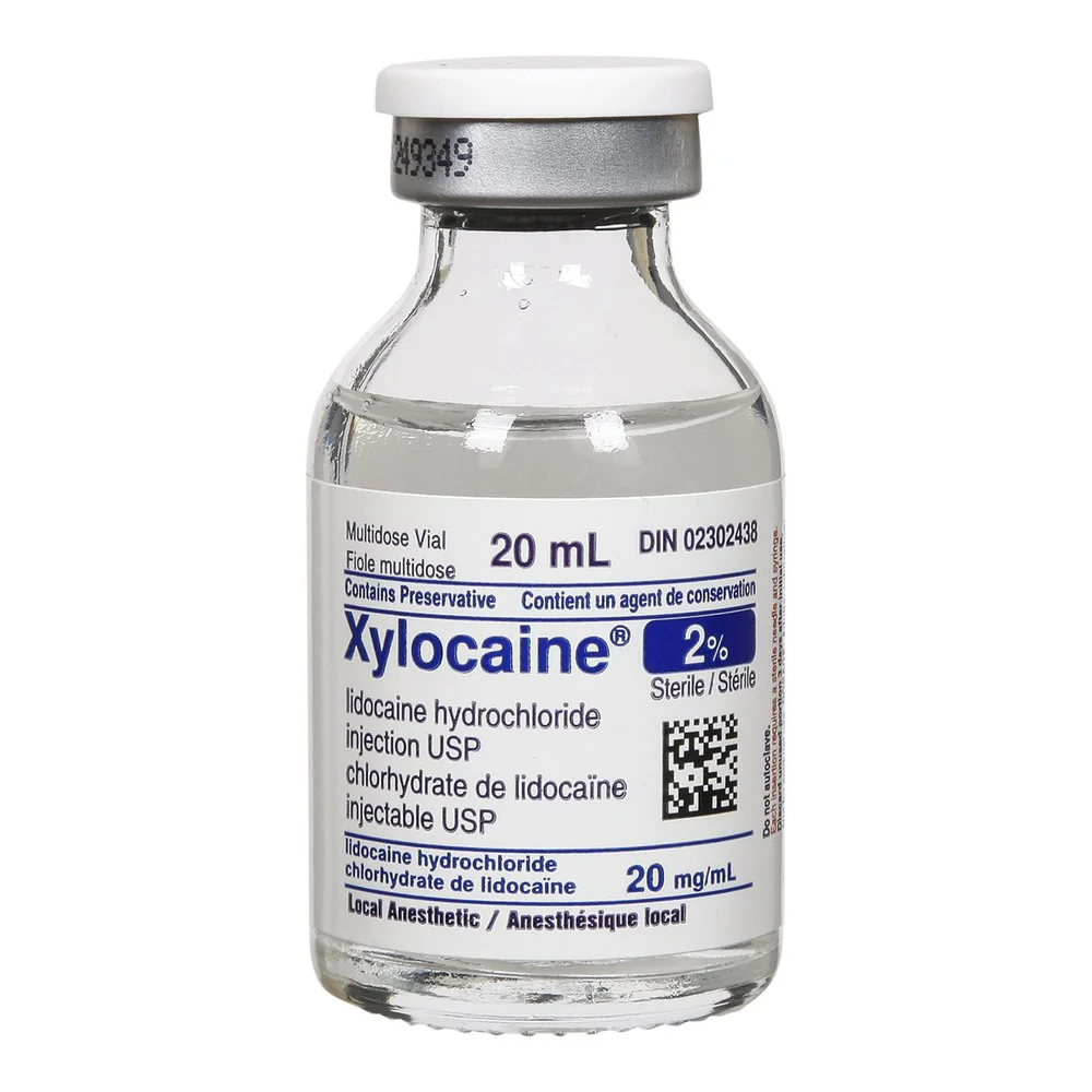 2 percent Lidocaine