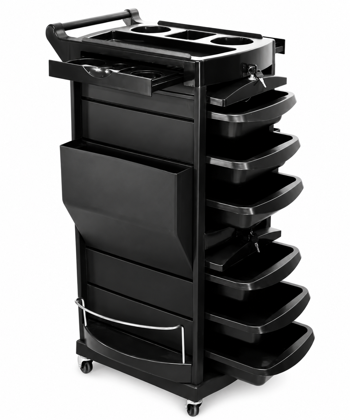 Professional Multi-Layer Barber and Salon Cart