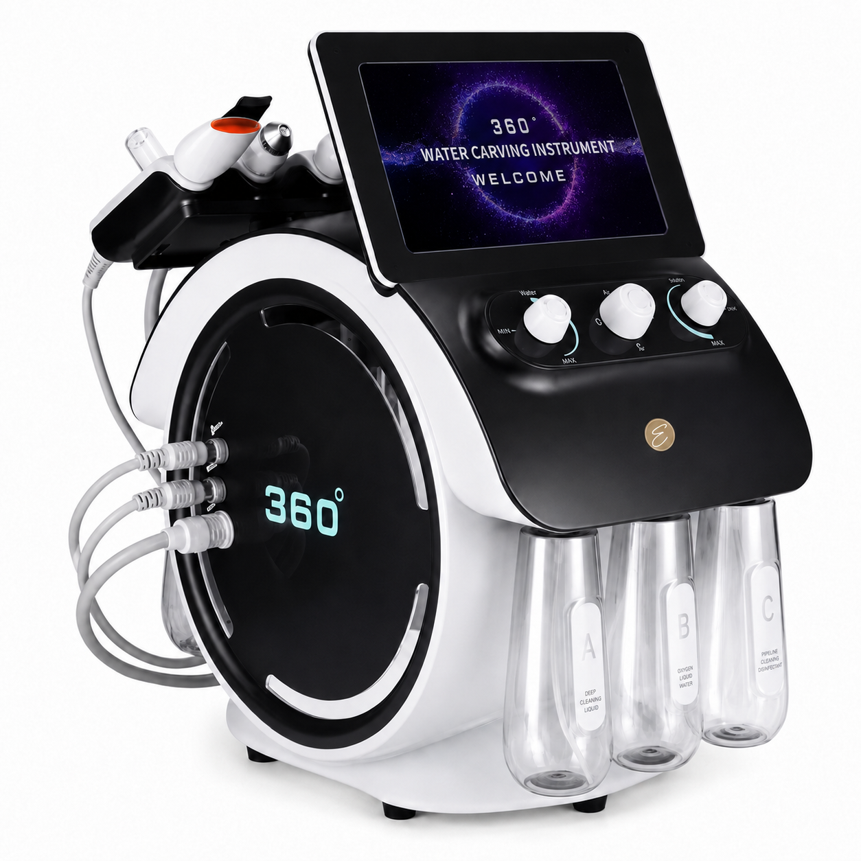 6-in-1 Hydro Diamond Dermabrasion Facial Machine – Deep Cleansing, Blackhead Extraction & Skin Rejuvenation