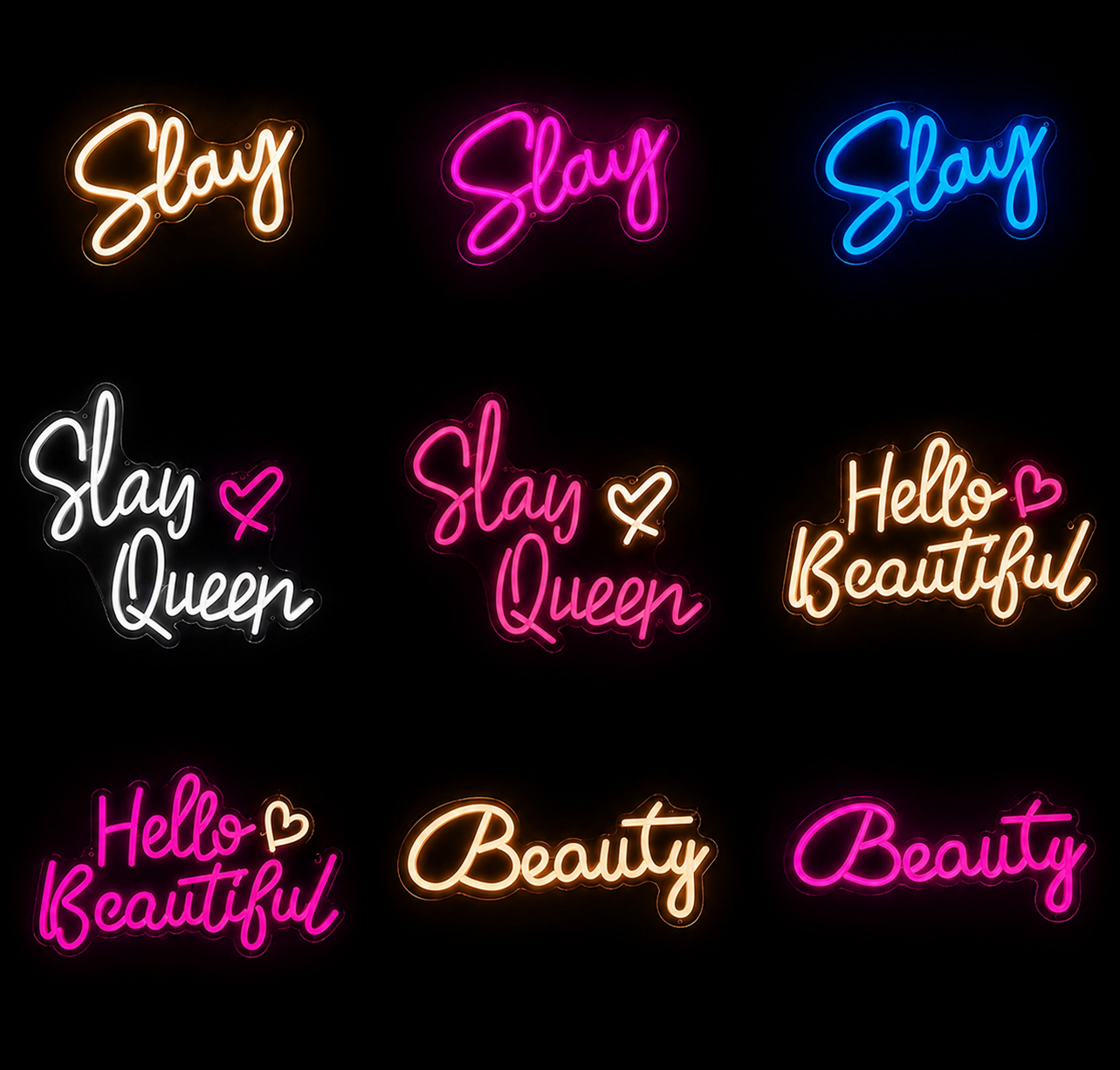 Beauty Salon LED Neon Wall Sign