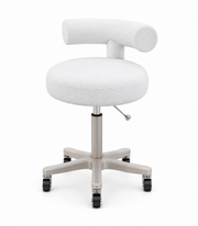 Adjustable Beauty Stool with Lumbar Support