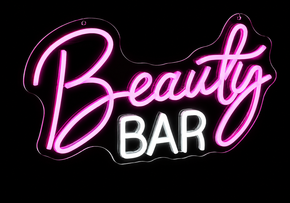 Beauty Bar Dimmable LED Neon Salon Sign