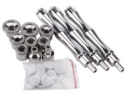 9-Piece Diamond Microdermabrasion Tips and Wand Set – Professional Facial Exfoliation Accessories