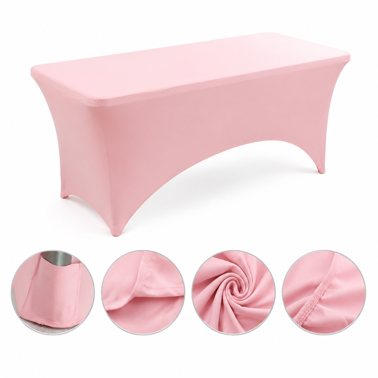 High-Stretch Fitted Beauty and Massage Table Cover