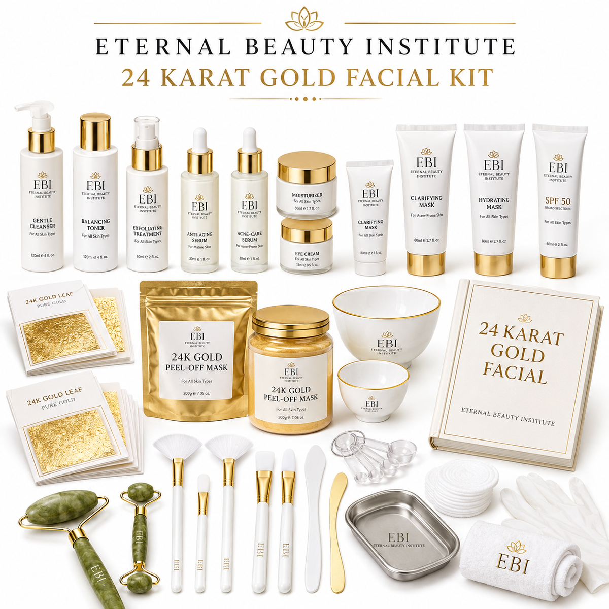 24 Karat Gold Facial Kit