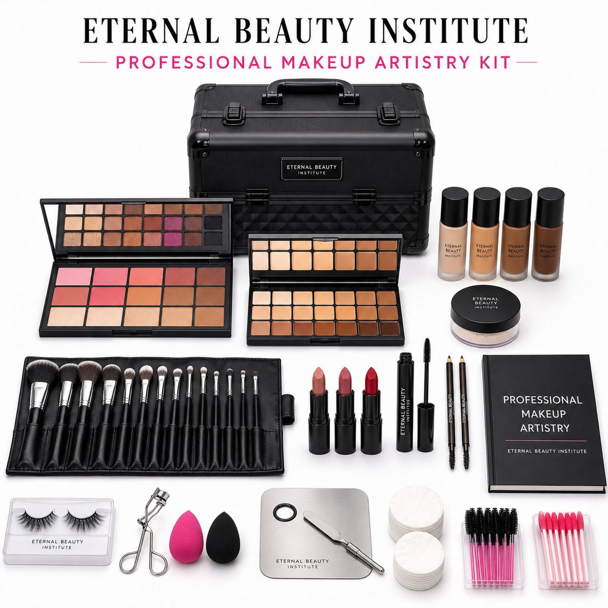 Trousse de maquillage professionnel