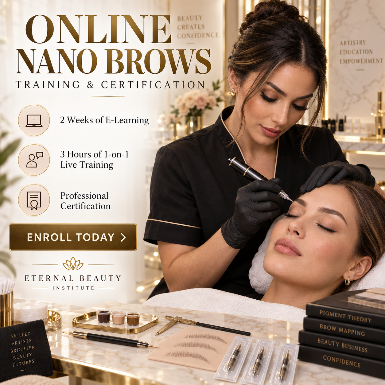 Online Nano Brows Training & Certification — Eternal Beauty Institute