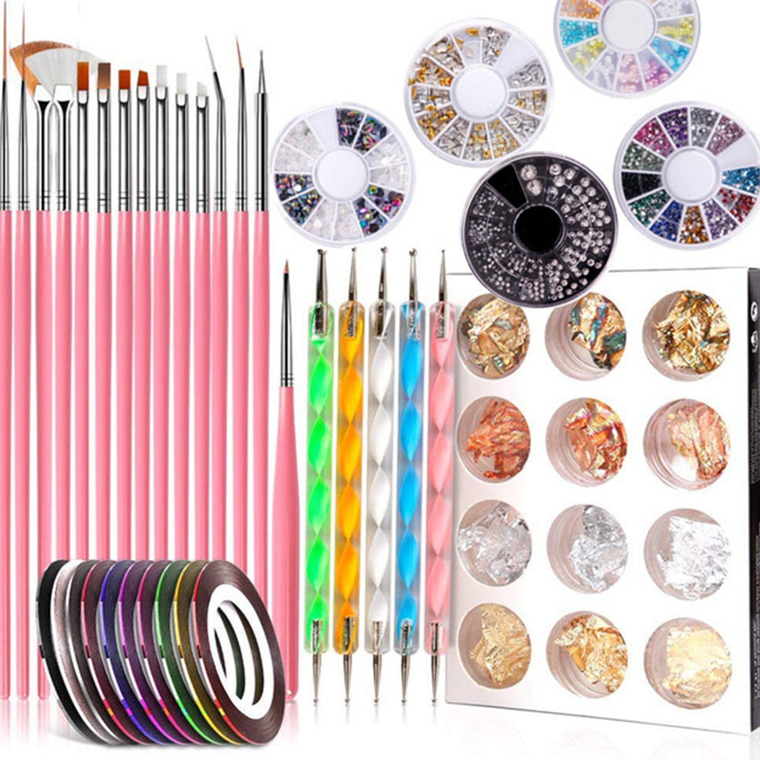 Drill Nail Tool Brush Set