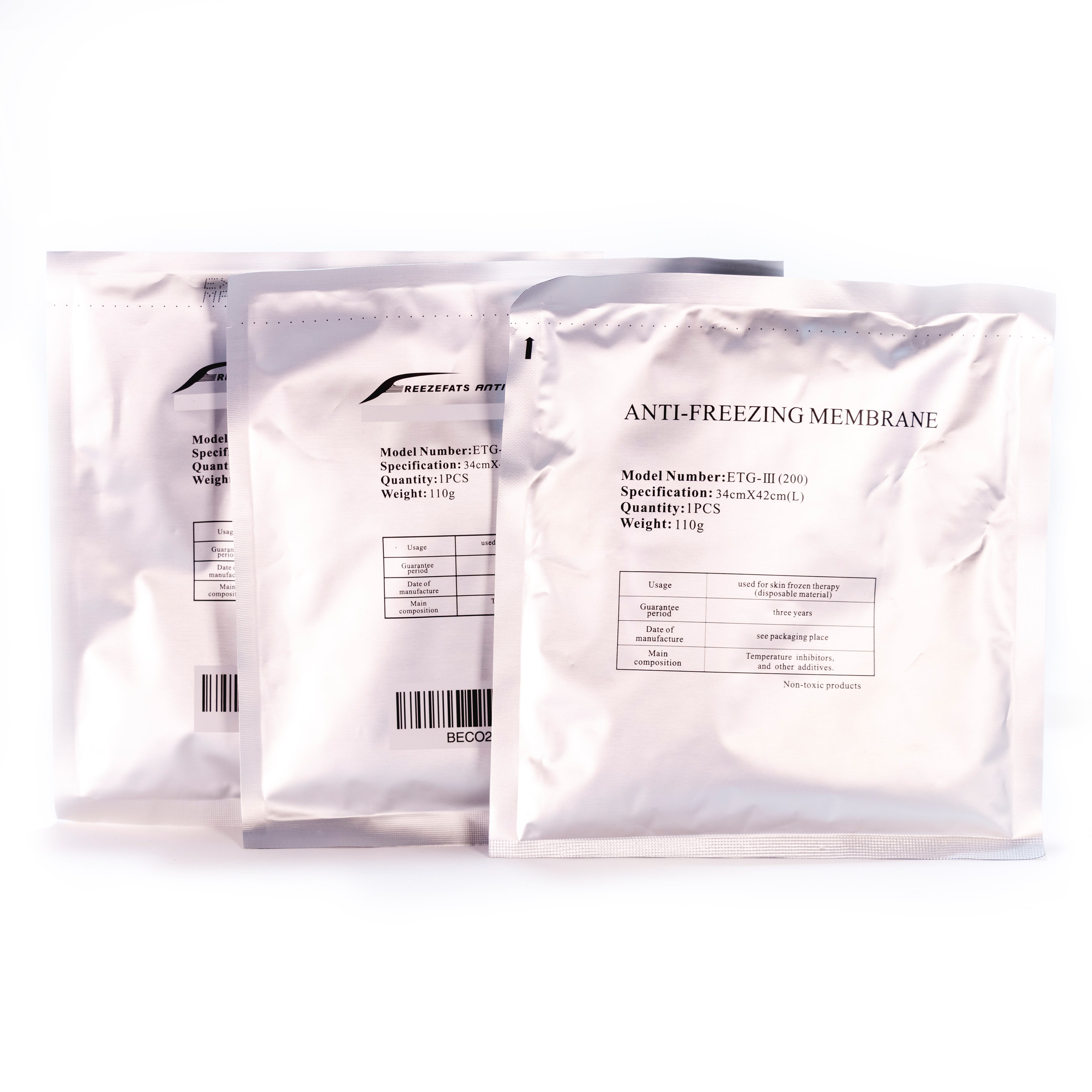 Cryolipolysis Membrane 10-pack