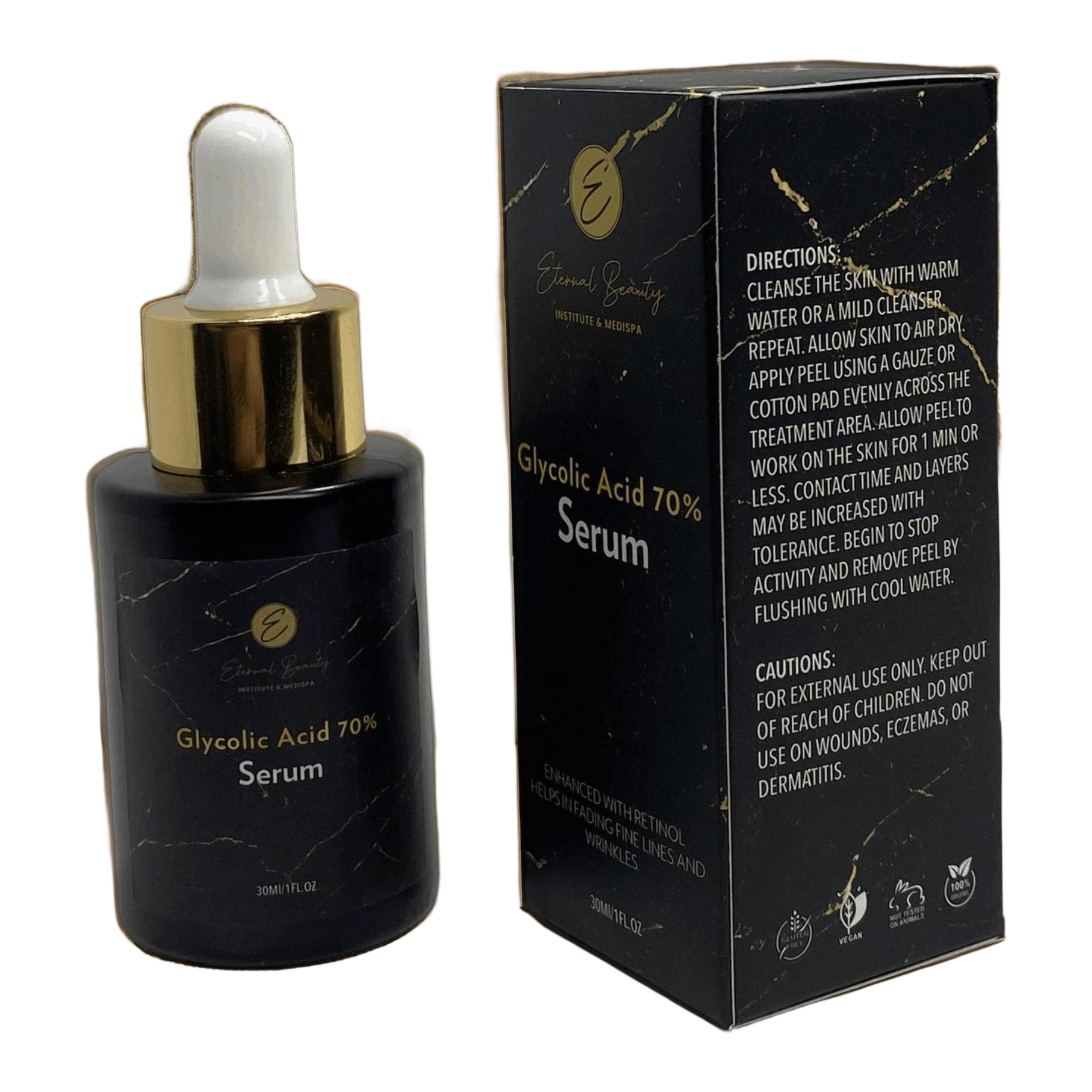 Glycolic Acid 70% Serum Enhanced with Retinol