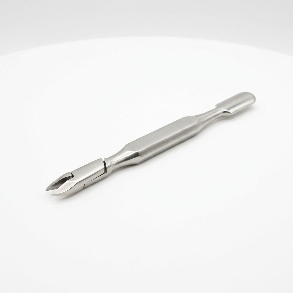 Cuticle Trimmer with Cuticle Pusher
