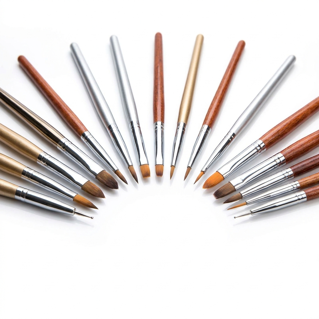 Nail Art Brushes and Dotting Pens Set