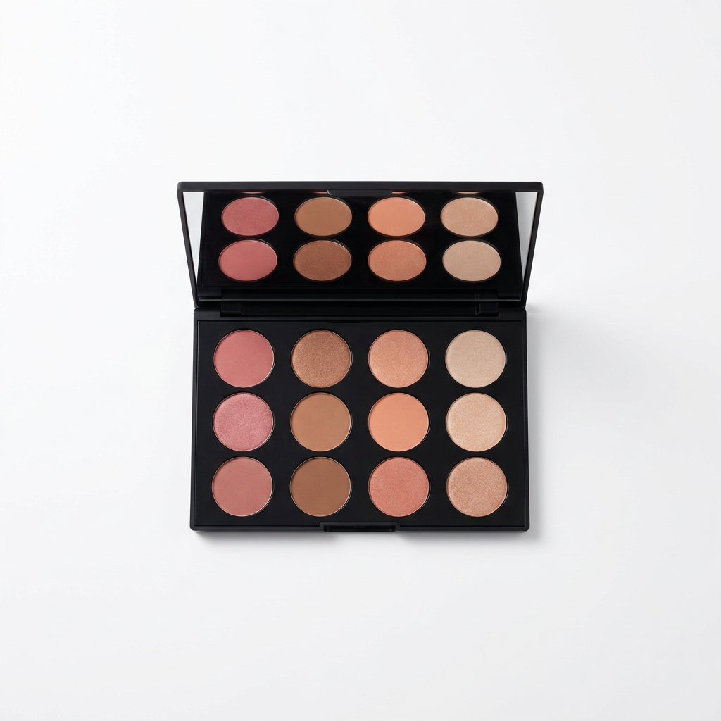 16 Colors Blush Contour Highlighter Palette