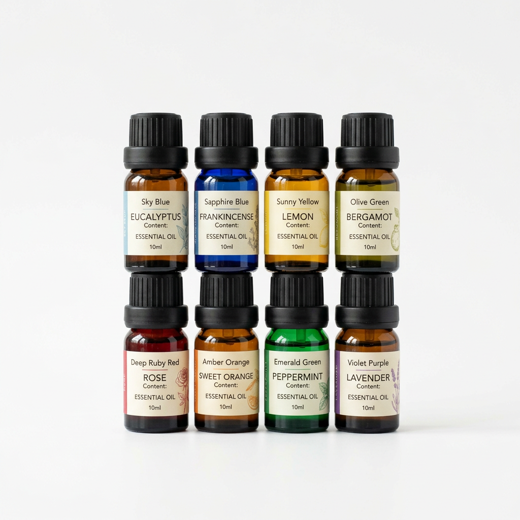 20-Flavour Water-Soluble Essential Oil Collection