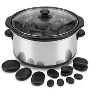 Professional Hot Stone Massage Set with Heater