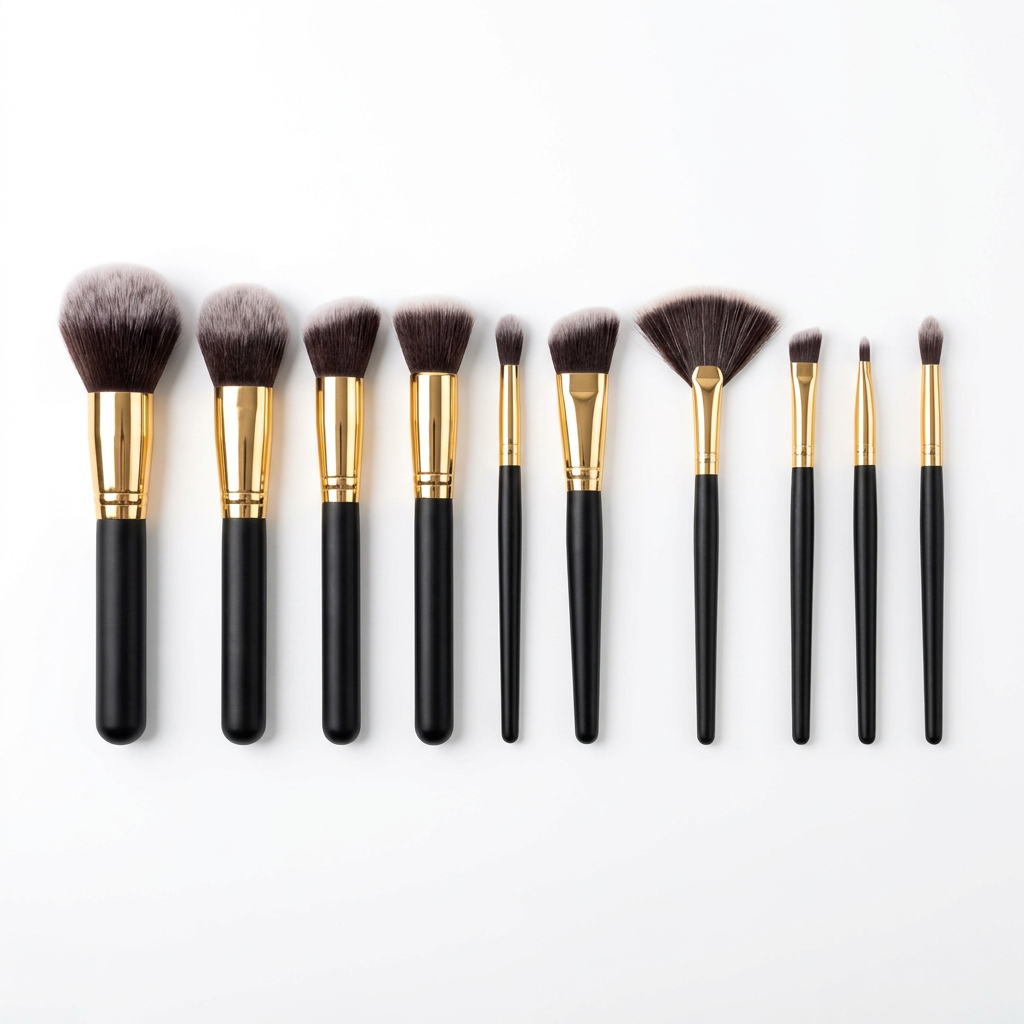 Professional Tanning Makeup Brush Set