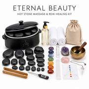 Hot Stone and Reiki Massage Kit