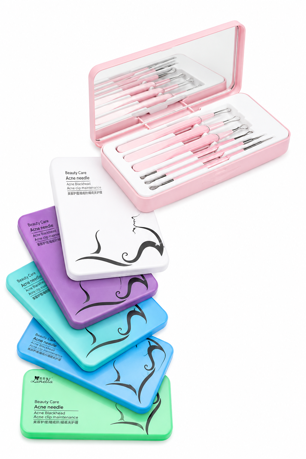Professional Acne & Blackhead Extraction Tool Set
