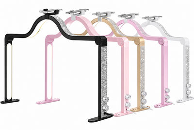 48W Foldable Half-Moon LED Beauty Desk Lamp