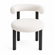 Cloud-Inspired Round Accent Chair