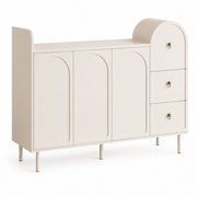 Modern Arched Storage Cabinet