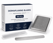 Professional Disposable Stainless Steel Dermaplaning Blades – 100 Pack