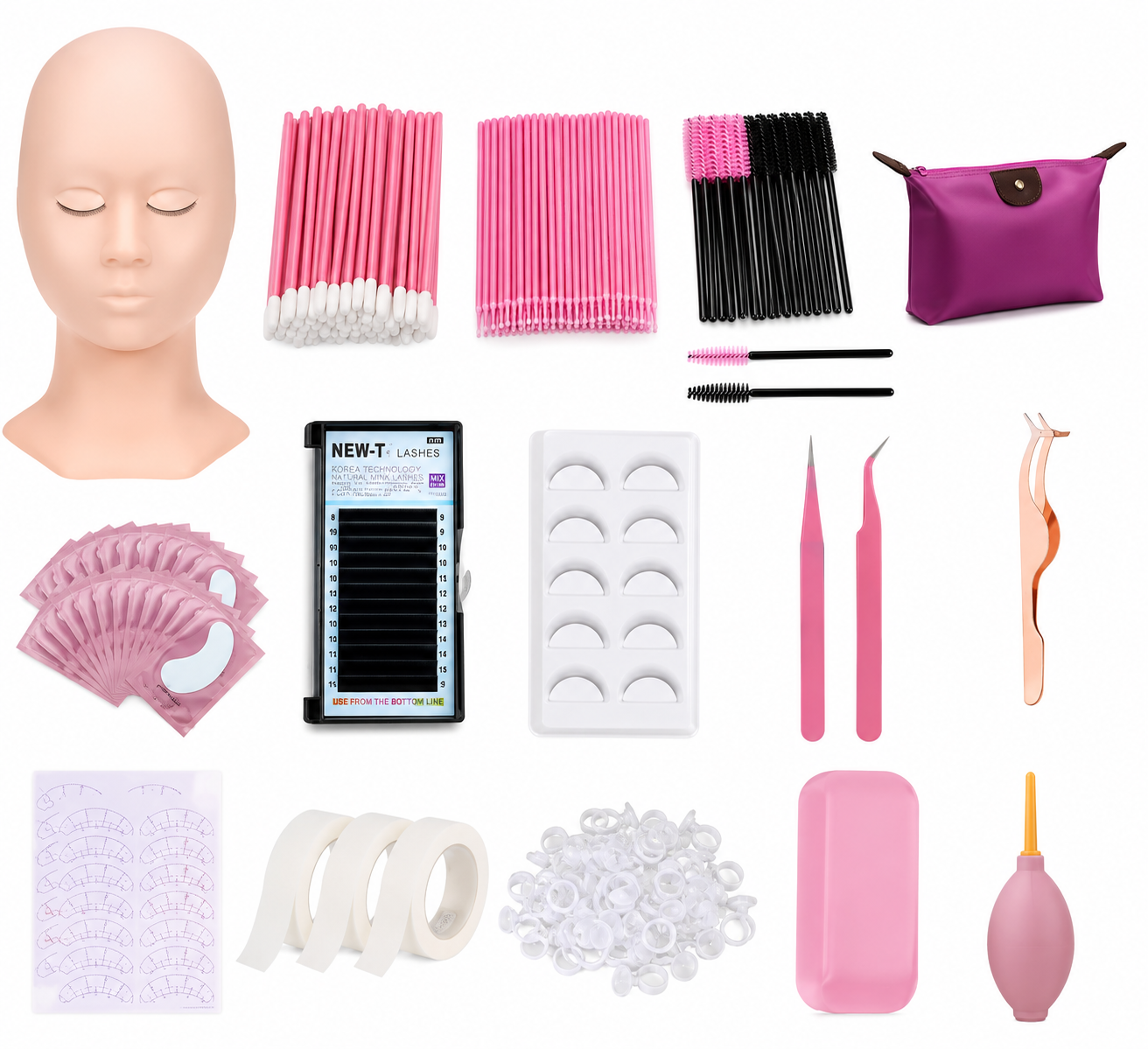 Professional Eyelash Extension Training Kit