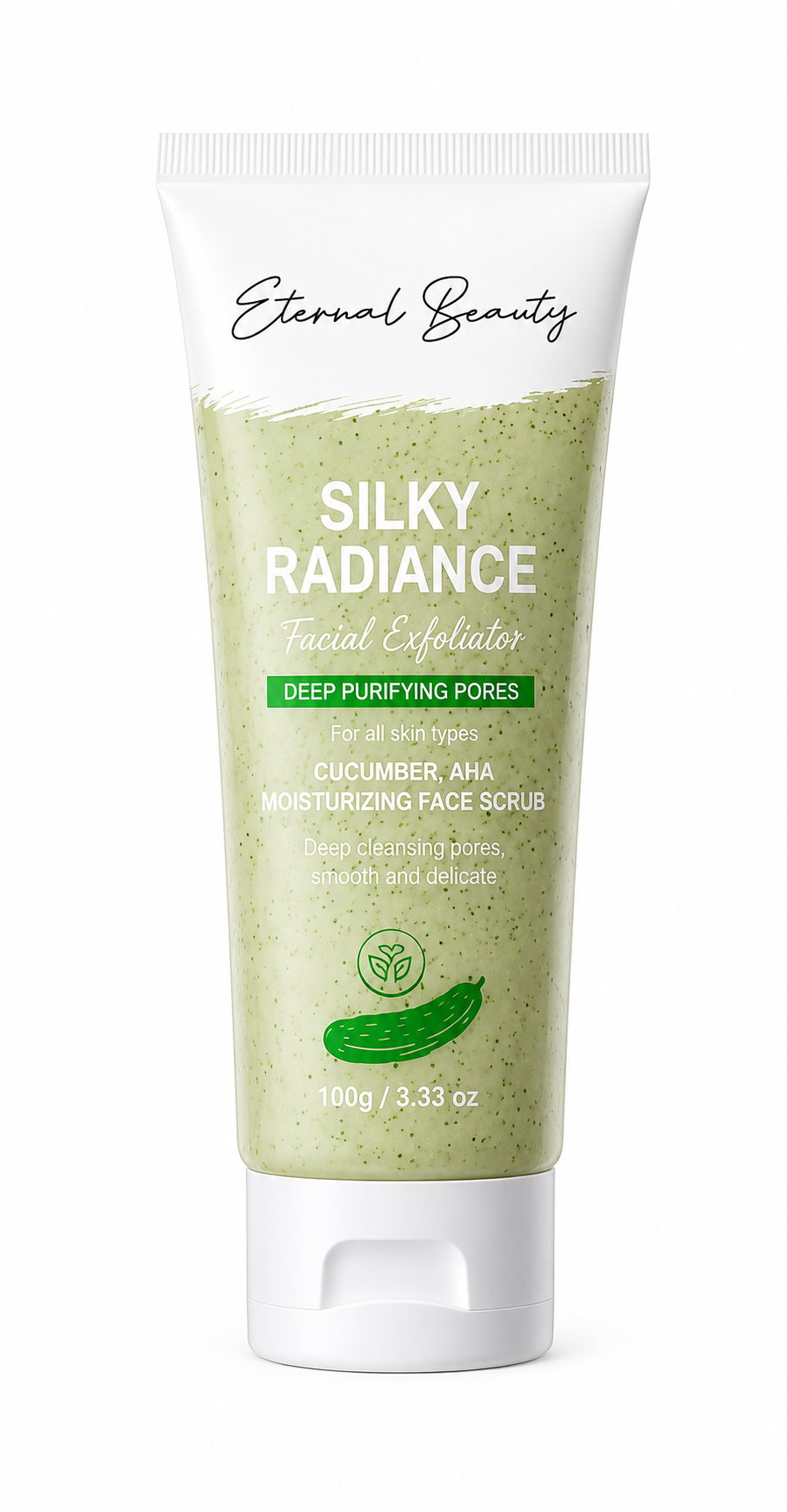 Silky Radiance Cucumber & AHA Facial Exfoliator
