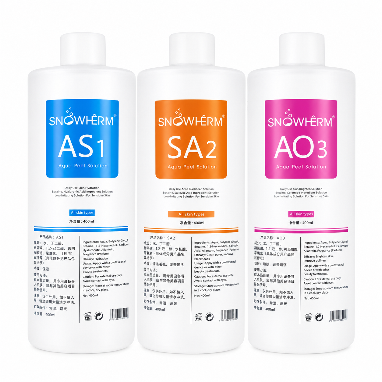 Aqua Peel Solution AS1 + SA2 + AO3