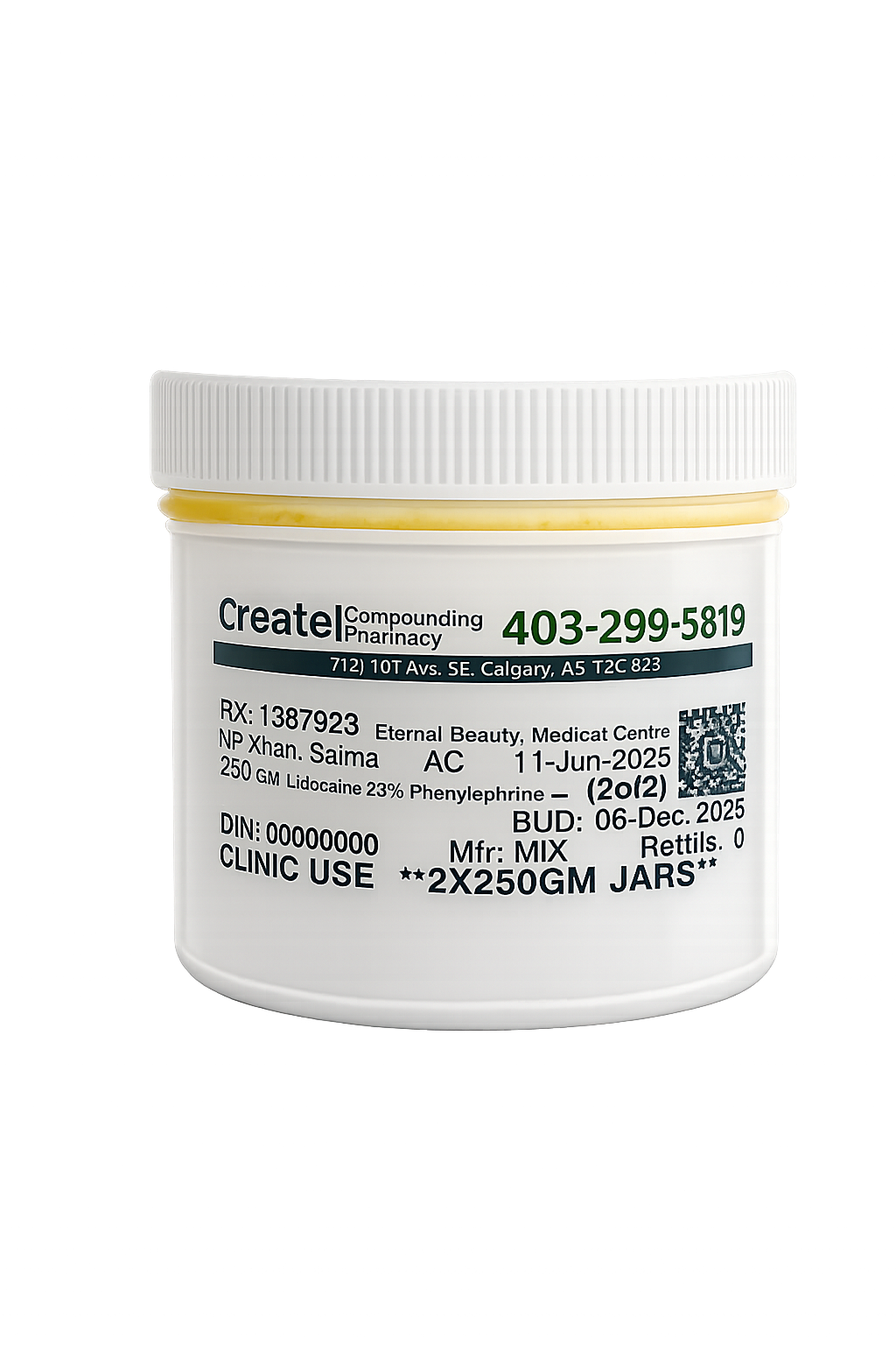 Lidocaine Cream