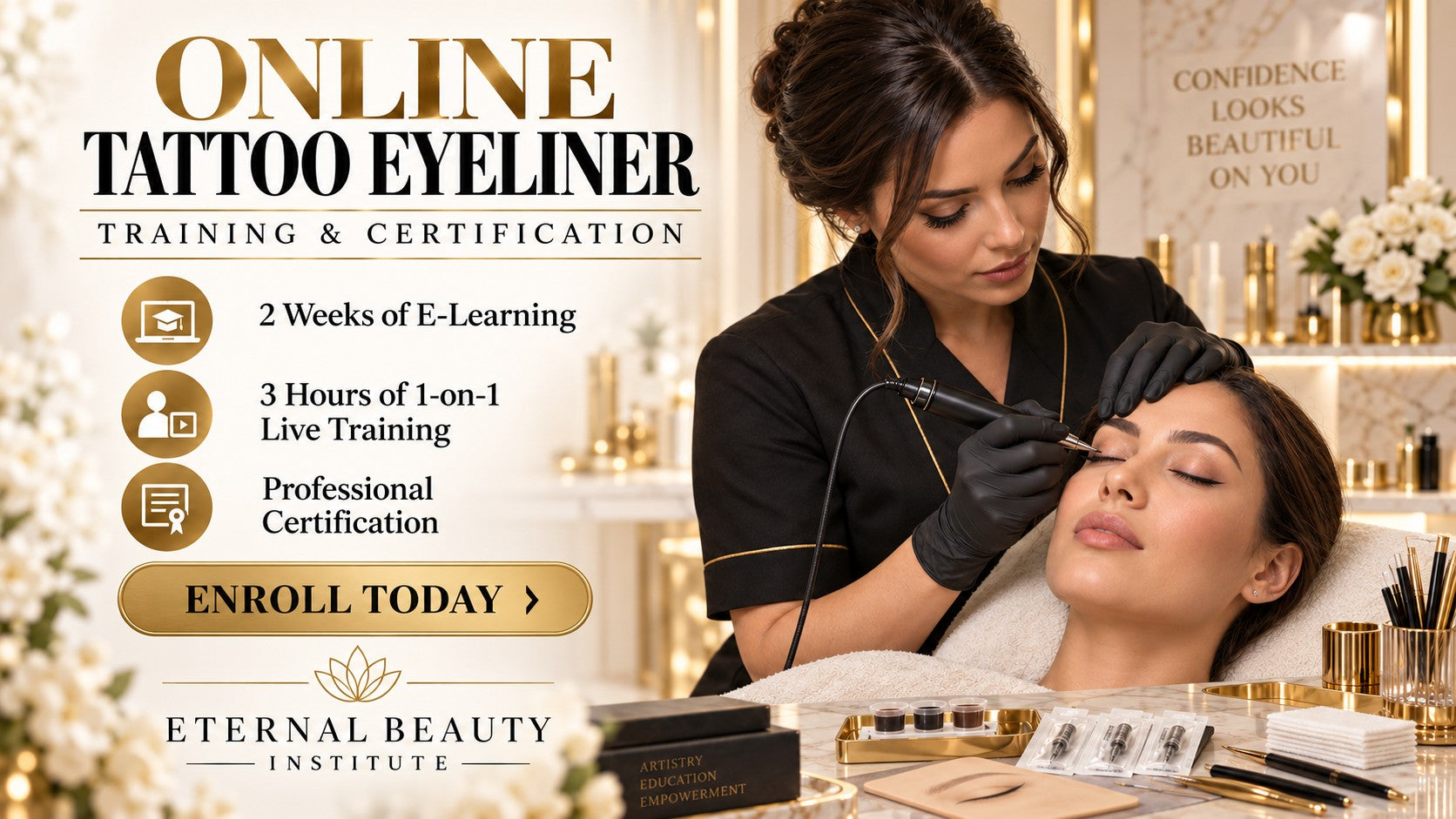 Online Full Tattoo Lip Colour Training & Certification — Eternal Beauty Institute